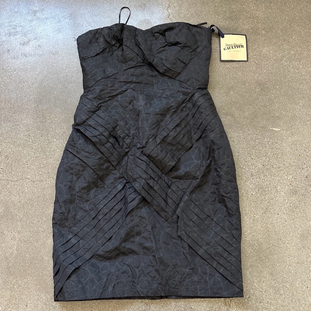 Jean Paul Gaultier + Target Black Strapless Dress